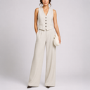Women’s Tailored Two-Piece Jumpsuit Set