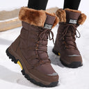 Women's Winter Boots | Cushioned Faux Fur Snow Boots