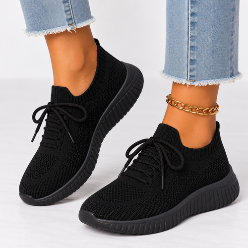 Women's Orthopedic Walking Shoes – Breathable Knit & Cushioned Sole