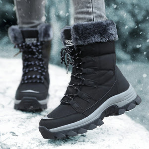 Women's Winter Boots | Cushioned Faux Fur Snow Boots