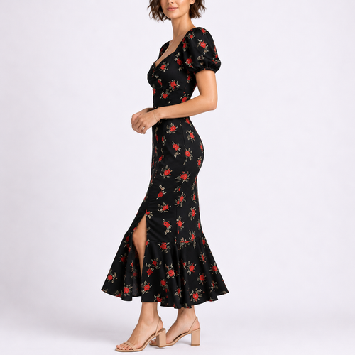Women’s Floral Midi Dress