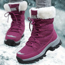 Women's Winter Boots | Cushioned Faux Fur Snow Boots