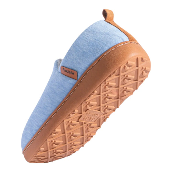 Women's Cushioned Slippers | Fleece Lined Hard Sole House Shoes
