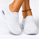 Women's Orthopedic Slip-On Walking Shoes – Breathable Mesh Sneakers
