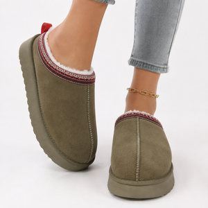 Women’s Winter Slippers – Warm Fur Lined Slip On House Shoes