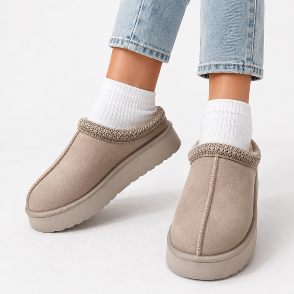 Women’s Winter Slippers – Warm Fur Lined Slip On House Shoes