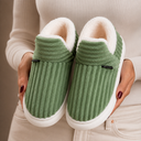 Women’s Winter Slippers – Warm Fleece Lined Slip-On House Shoes