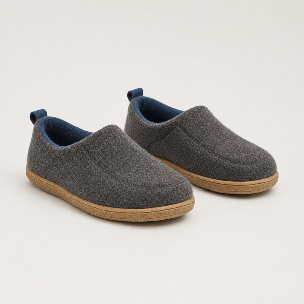Unisex Orthopedic Slippers – Warm Fleece Lined Supportive House Shoes