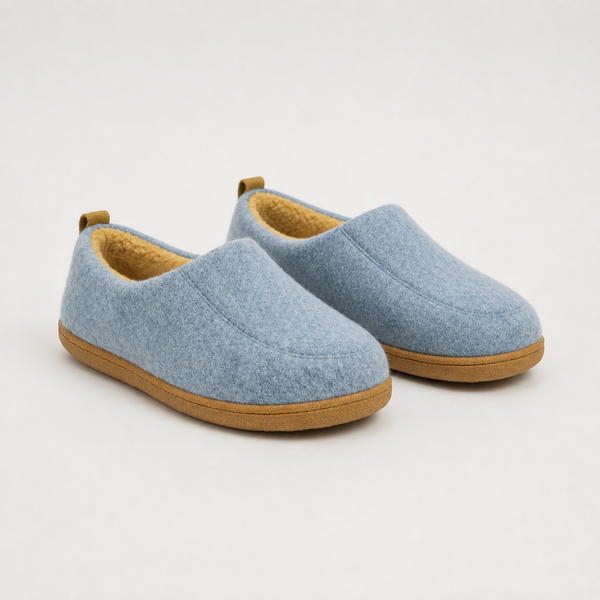 Unisex Orthopedic Slippers – Warm Fleece Lined Supportive House Shoes