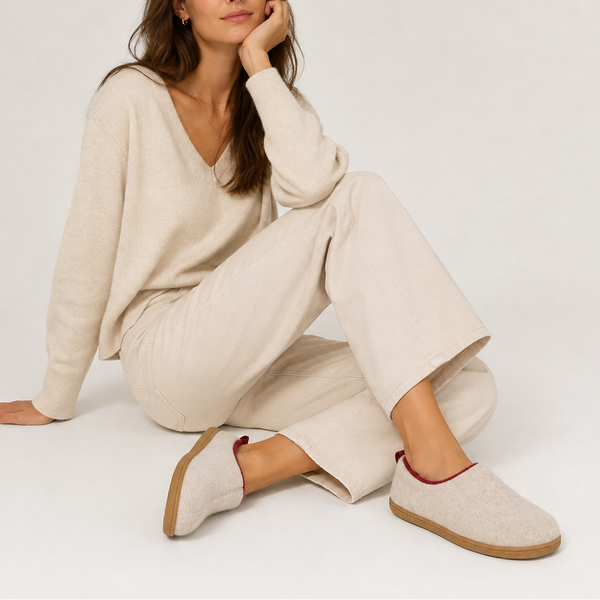 Unisex Orthopedic Slippers – Warm Fleece Lined Supportive House Shoes