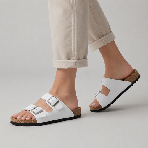 Unisex Double-Strap Sandals | Adjustable Buckle Comfort