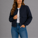 Casual Bomber Jacket Women – Lightweight Everyday Style