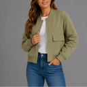 Casual Bomber Jacket Women – Lightweight Everyday Style