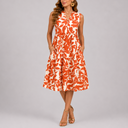 Women's Tiered Floral Summer Dress