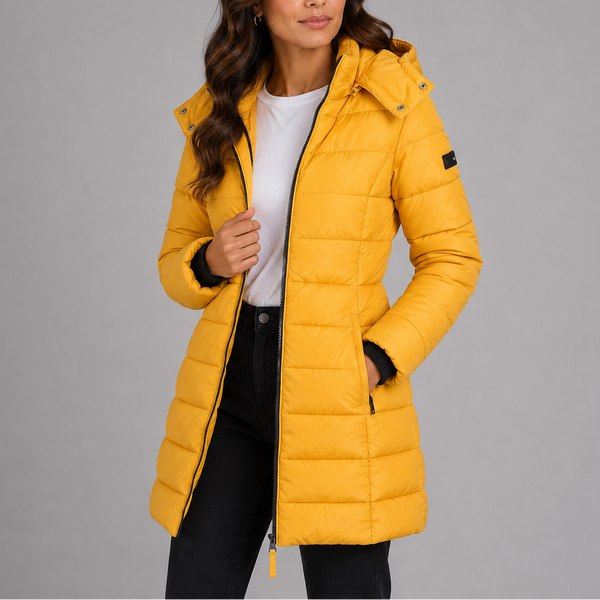 Women's Long Hooded Puffer Jacket | Insulated Winter Coat
