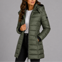 Women's Long Hooded Puffer Jacket | Insulated Winter Coat