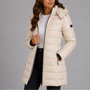 Women's Long Hooded Puffer Jacket | Insulated Winter Coat