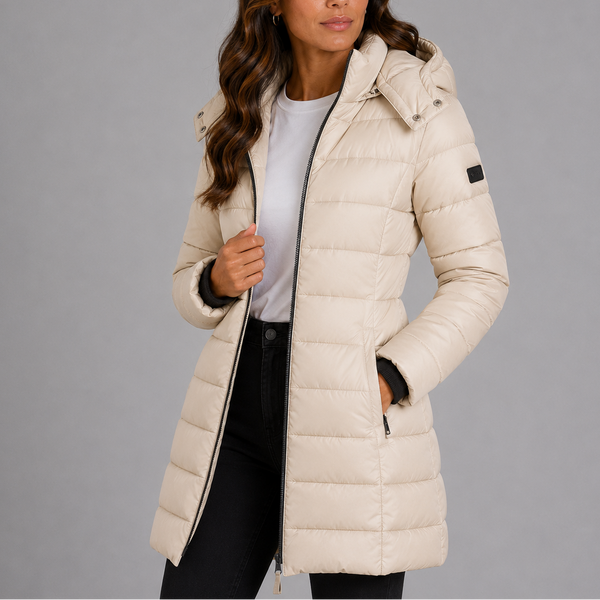 Women's Long Hooded Puffer Jacket | Insulated Winter Coat