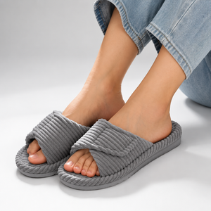 Women’s Orthopaedic Corduroy Comfort Indoor House Slippers
