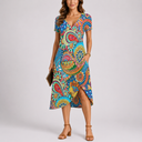 Women's Comfortable Maxi Dress | Casual Summer Dress | V-Neck