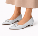 Women's Satin Bridal Flats
