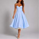 Women’s Chic Spaghetti Strap Evening Dress