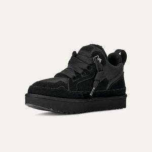 Women’s Fleece-Lined Suede Platform Winter Trainers