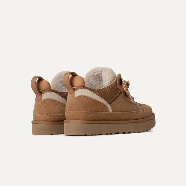 Women’s Fleece-Lined Suede Platform Winter Trainers