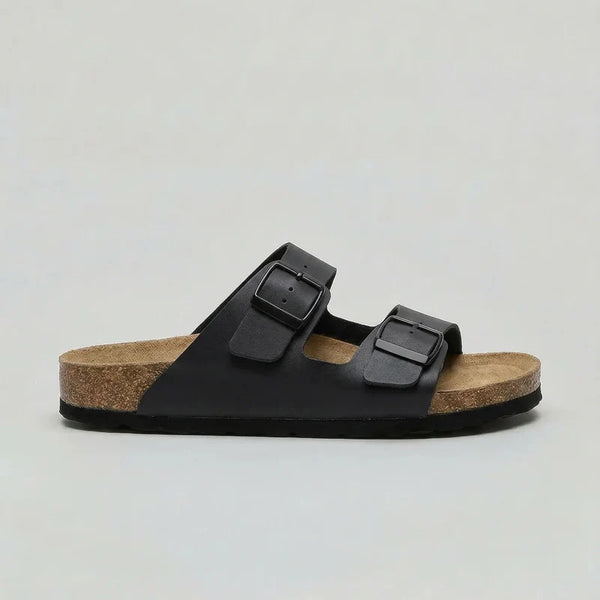 Unisex Double-Strap Sandals | Adjustable Buckle Comfort