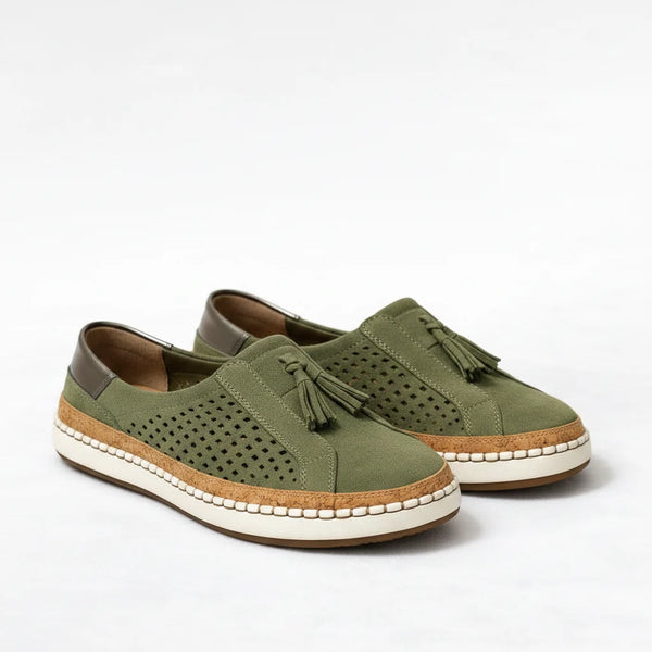 Orthopaedic Slip On Shoes Women Wide Fit Breathable Comfort