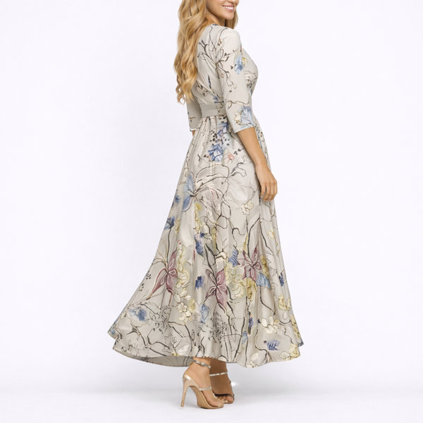 Elegant Floral Maxi Dress