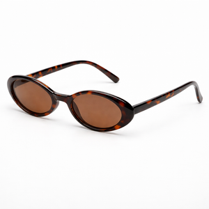 Women’s Tortoise Oval Sunglasses – Vintage Luxe Fit