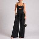 Women’s Elegant Cut-Out Wide Leg Jumpsuit