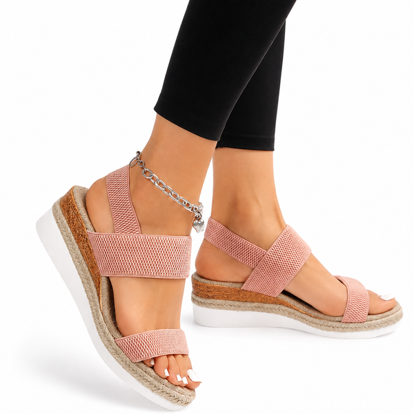 Women’s Orthopedic Platform Sandals Chic Walking Shoes with Straps