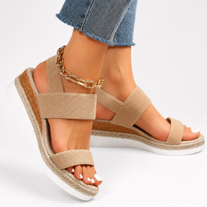 Women’s Orthopedic Platform Sandals Chic Walking Shoes with Straps