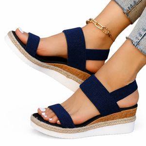 Women’s Orthopedic Platform Sandals Chic Walking Shoes with Straps