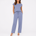Women’s Relaxed Fit Two Piece Set – Casual Summer Outfit