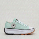 Women's Canvas Platform Trainers | Chunky Lace-Up Sneakers