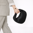 Luxury Woven Knot Handle Bag – Soft Vegan Leather