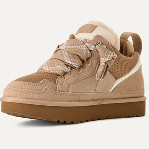 Women’s Fleece-Lined Suede Platform Winter Trainers