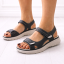 Women’s Orthopedic Platform Sandals – Adjustable Straps, Everyday Support Fit