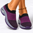 Women's Orthopedic Slip-On Walking Shoes – Breathable Mesh Sneakers