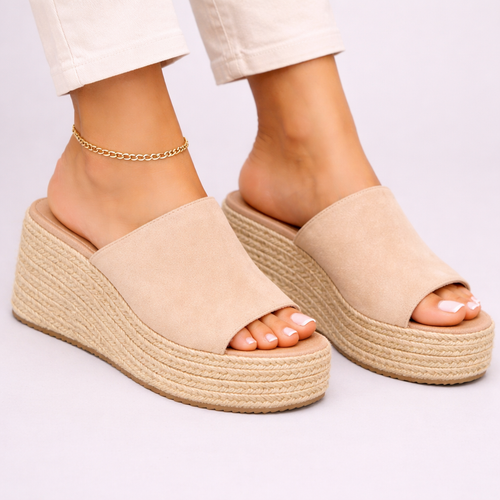 Ladies Espadrille Wedge Sandals – Elevated Summer Comfort