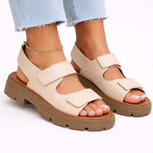 Women’s Chunky Platform Sandals – Adjustable Fit, Everyday Comfort