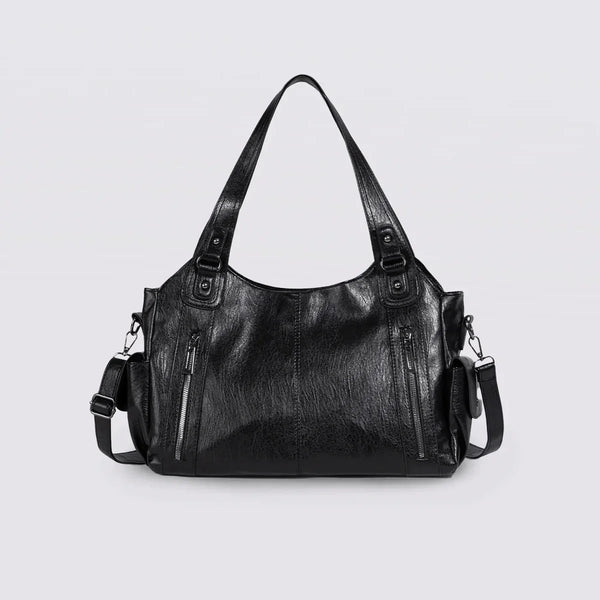 Timeless Everyday Tote – Elegant Spacious Shoulder Bag in Soft Vegan Leather
