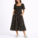 Women’s Floral Summer Midi Dress