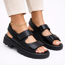 Women’s Chunky Platform Sandals – Adjustable Fit, Everyday Comfort