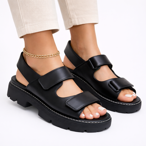 Women’s Chunky Platform Sandals – Adjustable Fit, Everyday Comfort