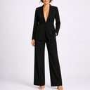 Women’s Tailored Blazer and Wide-Leg Pants Set
