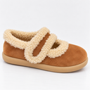 Women’s Suede Slippers | Warm Fur Lined Slip-On Winter Shoes